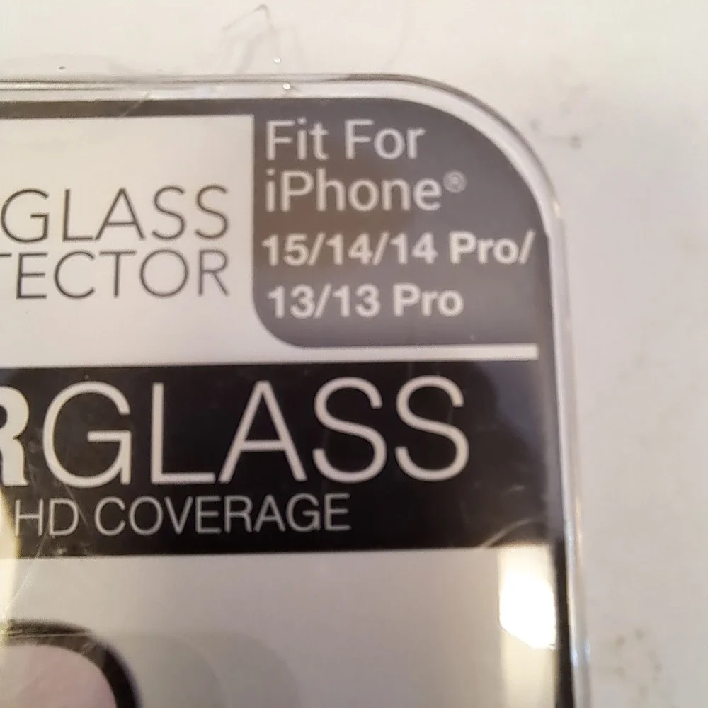 Aconic Tempered Glass Screen Protector 2-Pack and Cell Phone Case for iPhone Lot